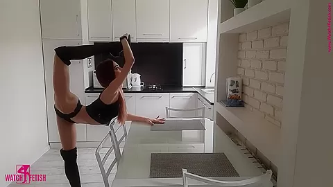 Impressive Front Bend - Watch4Fetish