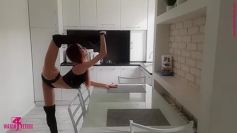 Impressive Front Bend - Watch4Fetish