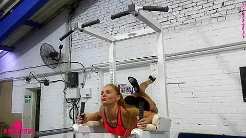 Contortion In The Gym - Watch4Fetish