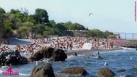 Flexible Beauty On The Beach - Watch4Fetish
