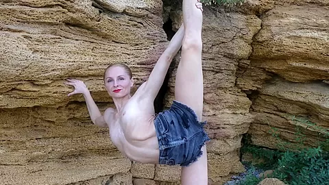 Flexibility In The Fitness Park - Watch4Fetish