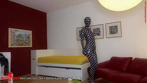 Fisting A Zentai Doll - Watch4Fetish