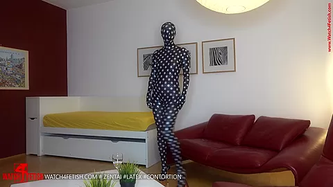 Fisting A Zentai Doll - Watch4Fetish
