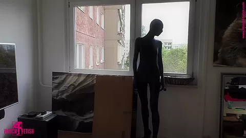 Dildo Fun In Zentai - Watch4Fetish