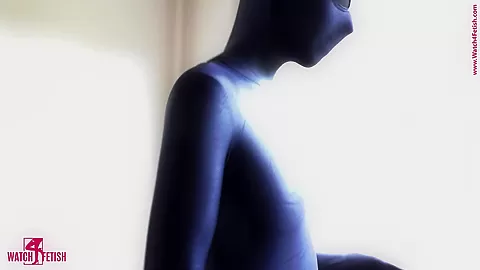 Dildo Fun In Zentai - Watch4Fetish