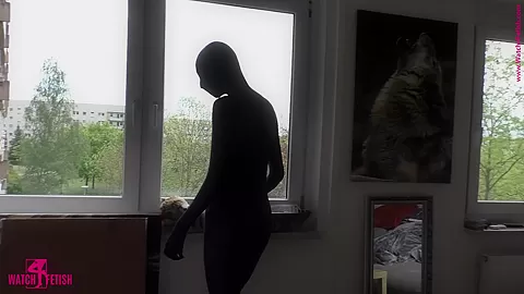 Dildo Fun In Zentai - Watch4Fetish