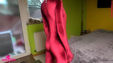 Homemade Video In Zentai Catsuit - Watch4Fetish