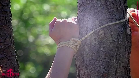 Bondage And Bdsm In The Garden 1 - Watch4Fetish