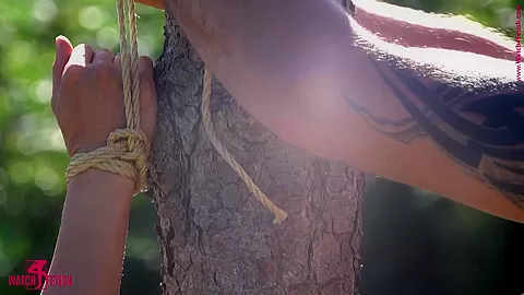 Bondage And Bdsm In The Garden 1 - Watch4Fetish