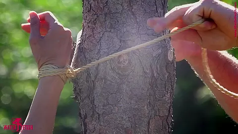Bondage And Bdsm In The Garden 1 - Watch4Fetish