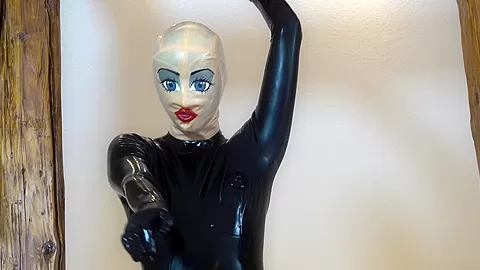 Slave Bounded In Latex - Watch4Fetish