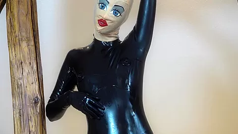 Slave Bounded In Latex - Watch4Fetish