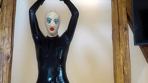 Slave Bounded In Latex - Watch4Fetish