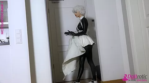 Latex Doll With New Big Toy - Watch4Fetish