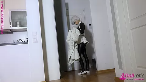 Latex Doll With New Big Toy - Watch4Fetish