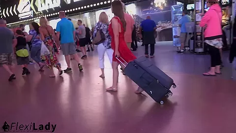 A Flexible Line On Freemont Street - Watch4Fetish