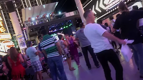 A Flexible Line On Freemont Street - Watch4Fetish