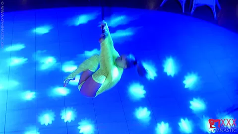 Show In Yellow Spandex - Watch4Fetish