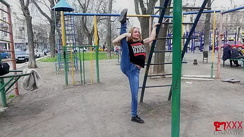 Exercises On The Playground - Watch4Fetish