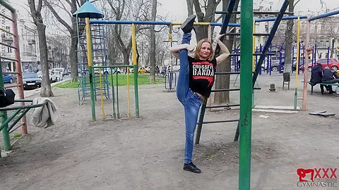 Exercises On The Playground - Watch4Fetish