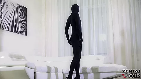 Flexible Zentai Strip - Watch4Fetish