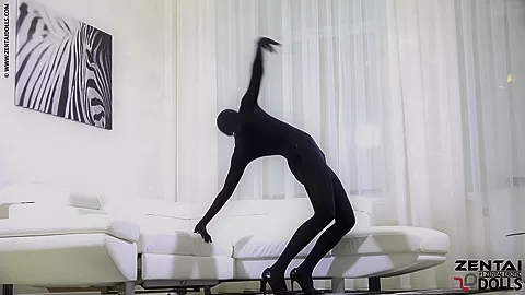 Flexible Zentai Strip - Watch4Fetish