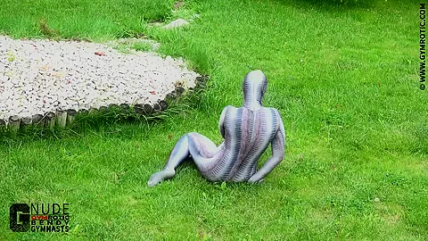 Flexible Zentaidoll In The Park - Watch4Fetish