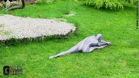 Flexible Zentaidoll In The Park - Watch4Fetish
