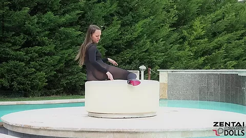 Pornstar In Nylon - Watch4Fetish