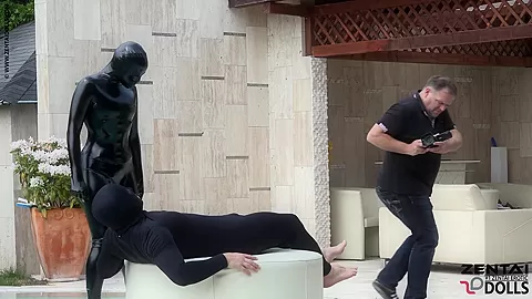 Pool Duo Black Fetish Fun - Watch4Fetish