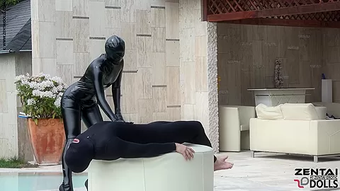 Pool Duo Black Fetish Fun - Watch4Fetish
