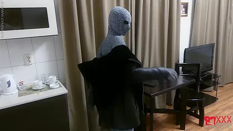 Spandex Lady After Work - Watch4Fetish