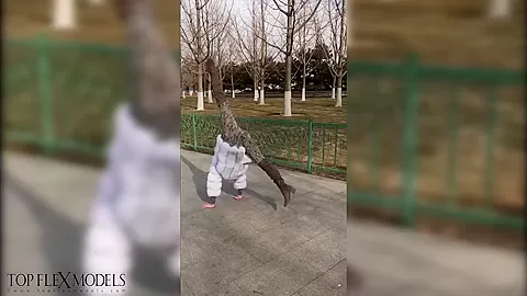 Outdoor Flexible Fun - Watch4Fetish