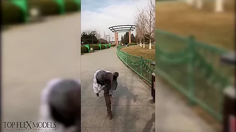 Outdoor Flexible Fun - Watch4Fetish