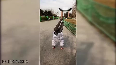 Outdoor Flexible Fun - Watch4Fetish
