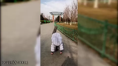 Outdoor Flexible Fun - Watch4Fetish