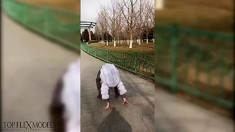 Outdoor Flexible Fun - Watch4Fetish