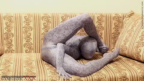 Veiled Flexible Seduction - Watch4Fetish