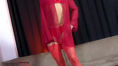 Sexy Red Lingerie - Watch4Fetish