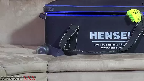 Masked Contortion In The Suitcase - Watch4Fetish