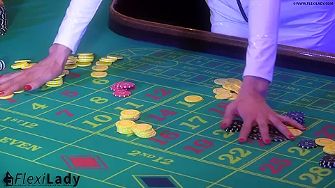 A Very Special Casino Croupier - Watch4Fetish