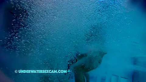 These Are Huge White Tits Filmed In A Sauna Pool