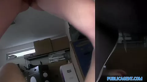 PublicAgent: Frustrated British housewife gets rough sex in her garage