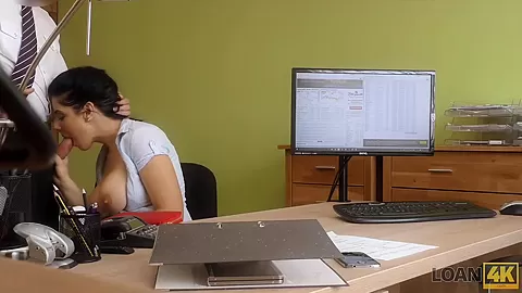 LOAN4K. Agent cant resist in front of beautiful teen 18+ body of client