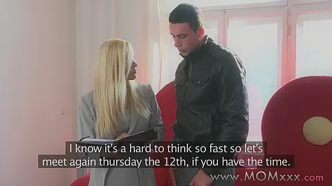 Step mom xxx: Working MILF fucks her client