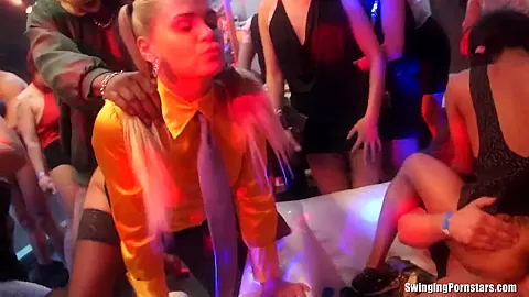 Club harlots suck and fuck