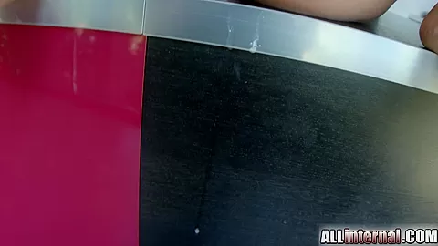 All Internal redhead drips cum all over the floor