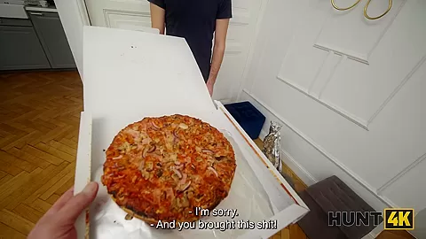HUNT4K. Pussy for Pizza