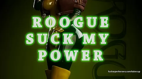 Deadpool and Rogue - Getting naughty in the bedroom