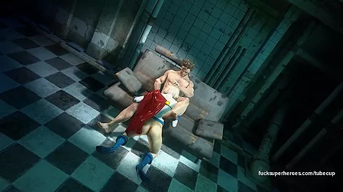 Powergirl tames the beast